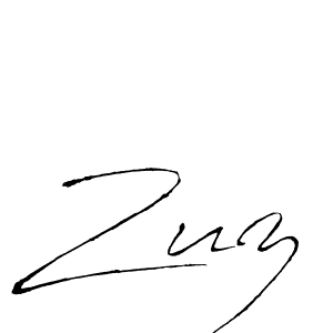 The best way (Antro_Vectra) to make a short signature is to pick only two or three words in your name. The name Zuz include a total of six letters. For converting this name. Zuz signature style 6 images and pictures png