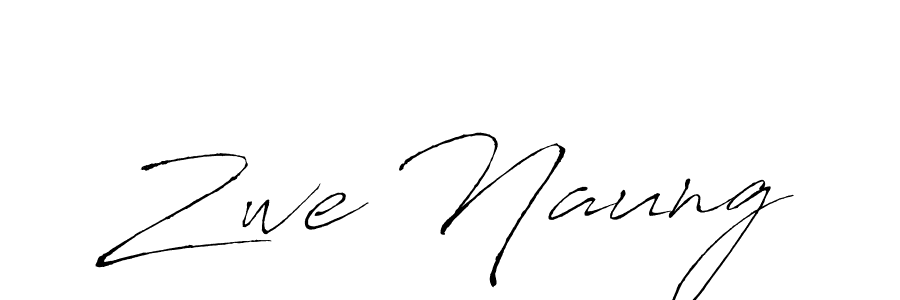 Also we have Zwe Naung name is the best signature style. Create professional handwritten signature collection using Antro_Vectra autograph style. Zwe Naung signature style 6 images and pictures png