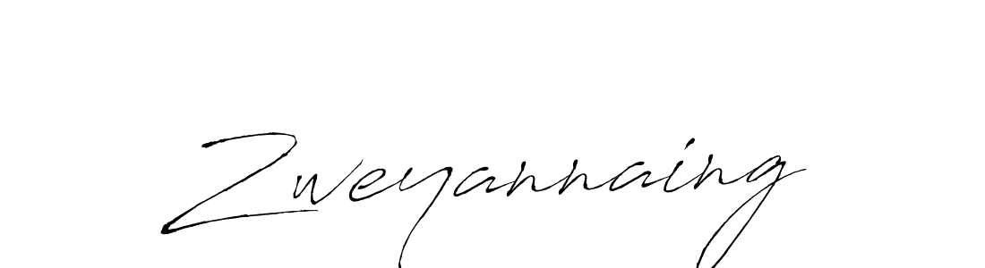 You should practise on your own different ways (Antro_Vectra) to write your name (Zweyannaing) in signature. don't let someone else do it for you. Zweyannaing signature style 6 images and pictures png