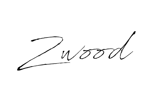 Also we have Zwood name is the best signature style. Create professional handwritten signature collection using Antro_Vectra autograph style. Zwood signature style 6 images and pictures png