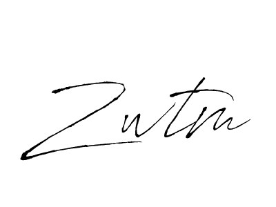 The best way (Antro_Vectra) to make a short signature is to pick only two or three words in your name. The name Zwtm include a total of six letters. For converting this name. Zwtm signature style 6 images and pictures png