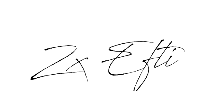 It looks lik you need a new signature style for name Zx Efti. Design unique handwritten (Antro_Vectra) signature with our free signature maker in just a few clicks. Zx Efti signature style 6 images and pictures png