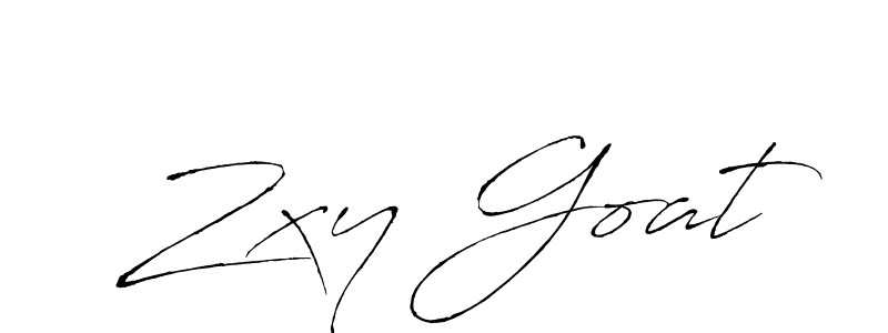 Also we have Zxy Goat name is the best signature style. Create professional handwritten signature collection using Antro_Vectra autograph style. Zxy Goat signature style 6 images and pictures png