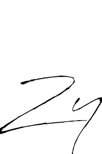if you are searching for the best signature style for your name Zy. so please give up your signature search. here we have designed multiple signature styles  using Antro_Vectra. Zy signature style 6 images and pictures png
