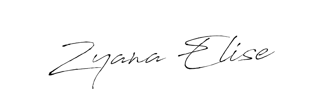How to Draw Zyana Elise signature style? Antro_Vectra is a latest design signature styles for name Zyana Elise. Zyana Elise signature style 6 images and pictures png