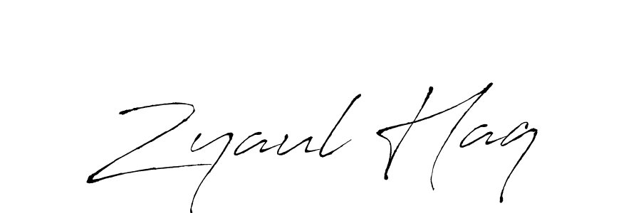 How to make Zyaul Haq signature? Antro_Vectra is a professional autograph style. Create handwritten signature for Zyaul Haq name. Zyaul Haq signature style 6 images and pictures png