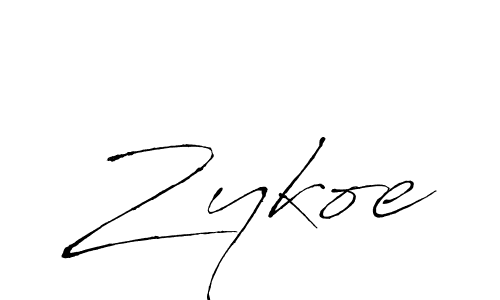 The best way (Antro_Vectra) to make a short signature is to pick only two or three words in your name. The name Zykoe include a total of six letters. For converting this name. Zykoe signature style 6 images and pictures png