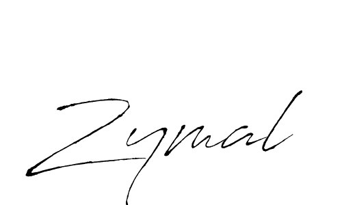 Use a signature maker to create a handwritten signature online. With this signature software, you can design (Antro_Vectra) your own signature for name Zymal. Zymal signature style 6 images and pictures png