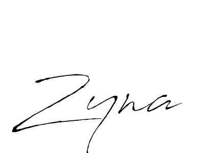 How to Draw Zyna signature style? Antro_Vectra is a latest design signature styles for name Zyna. Zyna signature style 6 images and pictures png