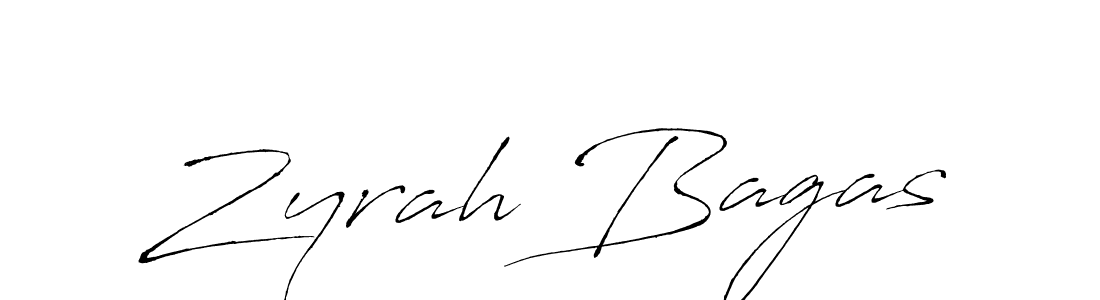 if you are searching for the best signature style for your name Zyrah Bagas. so please give up your signature search. here we have designed multiple signature styles  using Antro_Vectra. Zyrah Bagas signature style 6 images and pictures png