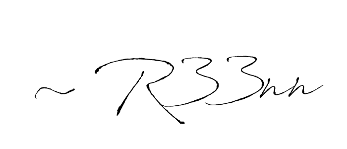 Once you've used our free online signature maker to create your best signature Antro_Vectra style, it's time to enjoy all of the benefits that ~ R33nn name signing documents. ~ R33nn signature style 6 images and pictures png