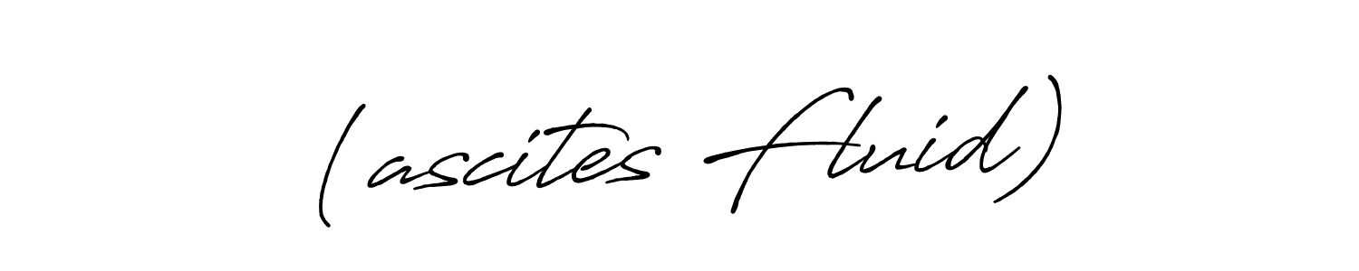 It looks lik you need a new signature style for name (ascites Fluid). Design unique handwritten (Antro_Vectra_Bolder) signature with our free signature maker in just a few clicks. (ascites Fluid) signature style 7 images and pictures png