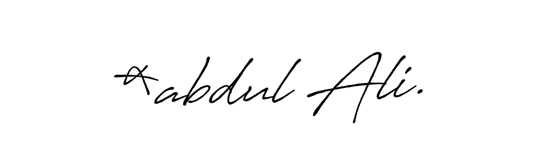 How to make *abdul Ali. signature? Antro_Vectra_Bolder is a professional autograph style. Create handwritten signature for *abdul Ali. name. *abdul Ali. signature style 7 images and pictures png