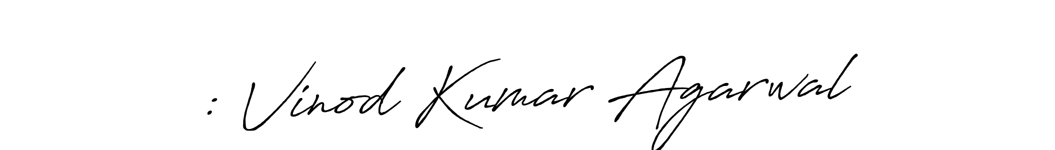 It looks lik you need a new signature style for name : Vinod Kumar Agarwal. Design unique handwritten (Antro_Vectra_Bolder) signature with our free signature maker in just a few clicks. : Vinod Kumar Agarwal signature style 7 images and pictures png