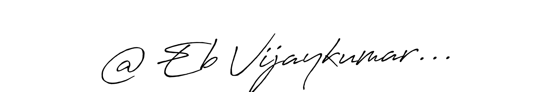 if you are searching for the best signature style for your name @ Eb Vijaykumar.... so please give up your signature search. here we have designed multiple signature styles  using Antro_Vectra_Bolder. @ Eb Vijaykumar... signature style 7 images and pictures png