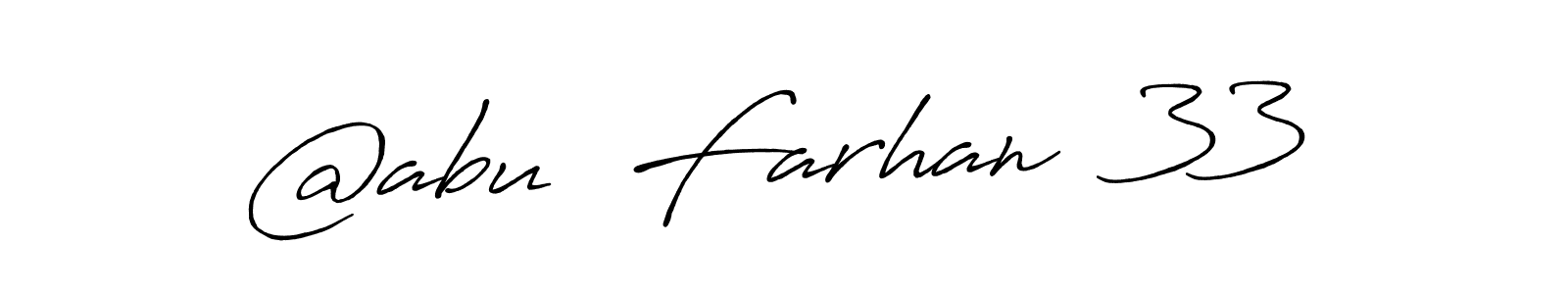 Once you've used our free online signature maker to create your best signature Antro_Vectra_Bolder style, it's time to enjoy all of the benefits that @abu  Farhan  33 name signing documents. @abu  Farhan  33 signature style 7 images and pictures png