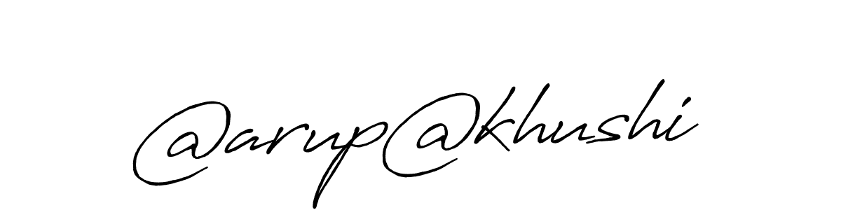 @arup@khushi stylish signature style. Best Handwritten Sign (Antro_Vectra_Bolder) for my name. Handwritten Signature Collection Ideas for my name @arup@khushi. @arup@khushi signature style 7 images and pictures png