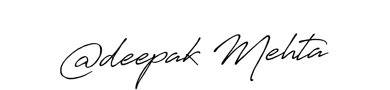 Once you've used our free online signature maker to create your best signature Antro_Vectra_Bolder style, it's time to enjoy all of the benefits that @deepak Mehta name signing documents. @deepak Mehta signature style 7 images and pictures png