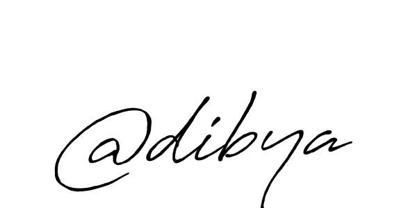 Also we have @dibya name is the best signature style. Create professional handwritten signature collection using Antro_Vectra_Bolder autograph style. @dibya signature style 7 images and pictures png