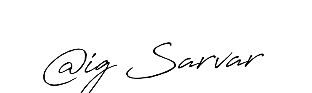 Antro_Vectra_Bolder is a professional signature style that is perfect for those who want to add a touch of class to their signature. It is also a great choice for those who want to make their signature more unique. Get @ig Sarvar name to fancy signature for free. @ig Sarvar signature style 7 images and pictures png