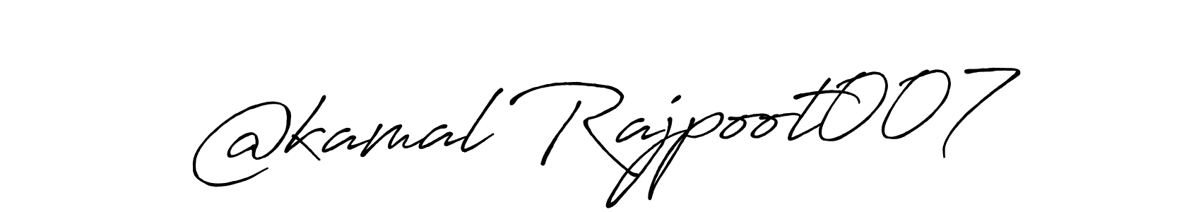 This is the best signature style for the @kamal Rajpoot007 name. Also you like these signature font (Antro_Vectra_Bolder). Mix name signature. @kamal Rajpoot007 signature style 7 images and pictures png