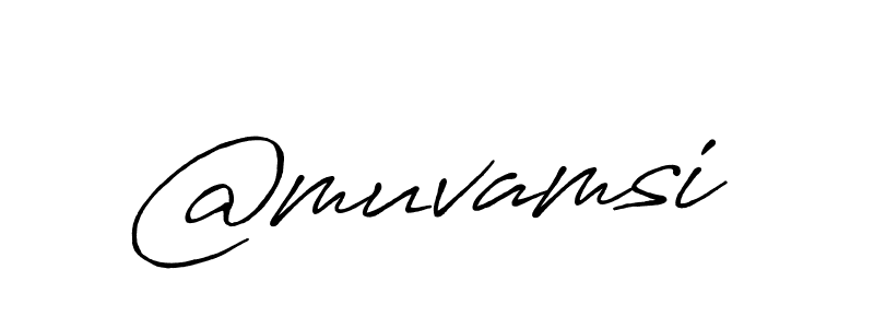 How to Draw @muvamsi signature style? Antro_Vectra_Bolder is a latest design signature styles for name @muvamsi. @muvamsi signature style 7 images and pictures png