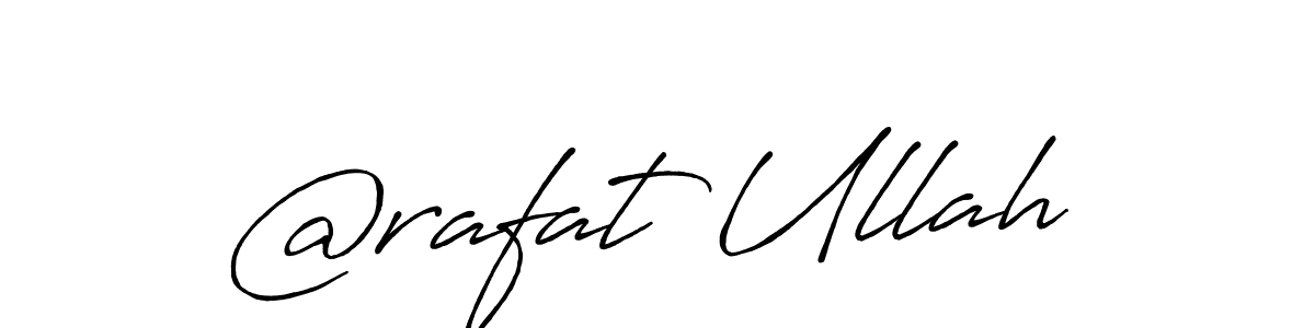 The best way (Antro_Vectra_Bolder) to make a short signature is to pick only two or three words in your name. The name @rafat Ullah include a total of six letters. For converting this name. @rafat Ullah signature style 7 images and pictures png
