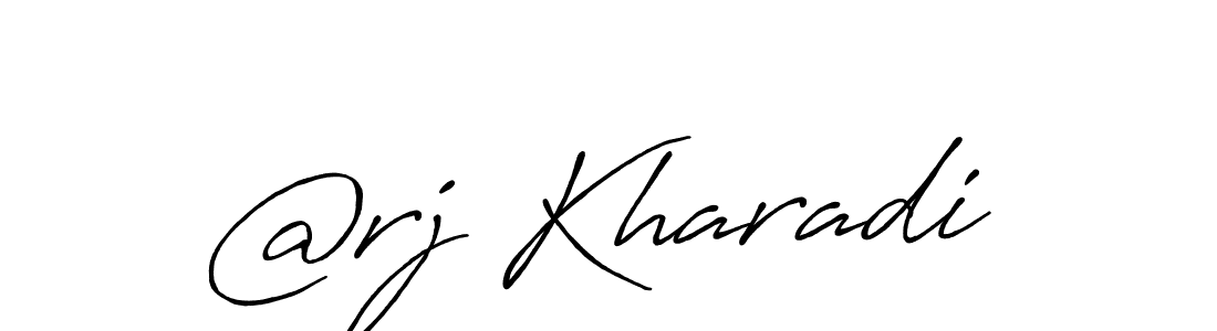 How to Draw @rj Kharadi signature style? Antro_Vectra_Bolder is a latest design signature styles for name @rj Kharadi. @rj Kharadi signature style 7 images and pictures png