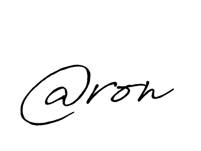 Similarly Antro_Vectra_Bolder is the best handwritten signature design. Signature creator online .You can use it as an online autograph creator for name @ron. @ron signature style 7 images and pictures png