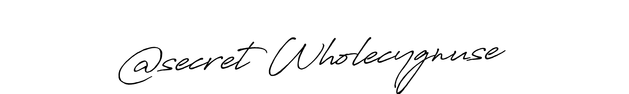 Here are the top 10 professional signature styles for the name @secret Wholecygnuse. These are the best autograph styles you can use for your name. @secret Wholecygnuse signature style 7 images and pictures png
