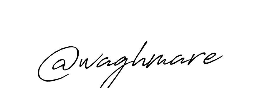 Make a beautiful signature design for name @waghmare. With this signature (Antro_Vectra_Bolder) style, you can create a handwritten signature for free. @waghmare signature style 7 images and pictures png