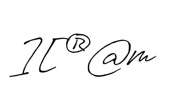 Design your own signature with our free online signature maker. With this signature software, you can create a handwritten (Antro_Vectra_Bolder) signature for name ][®@m. ][®@m signature style 7 images and pictures png