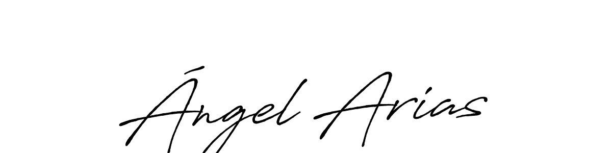 Also we have Ángel Arias name is the best signature style. Create professional handwritten signature collection using Antro_Vectra_Bolder autograph style. Ángel Arias signature style 7 images and pictures png