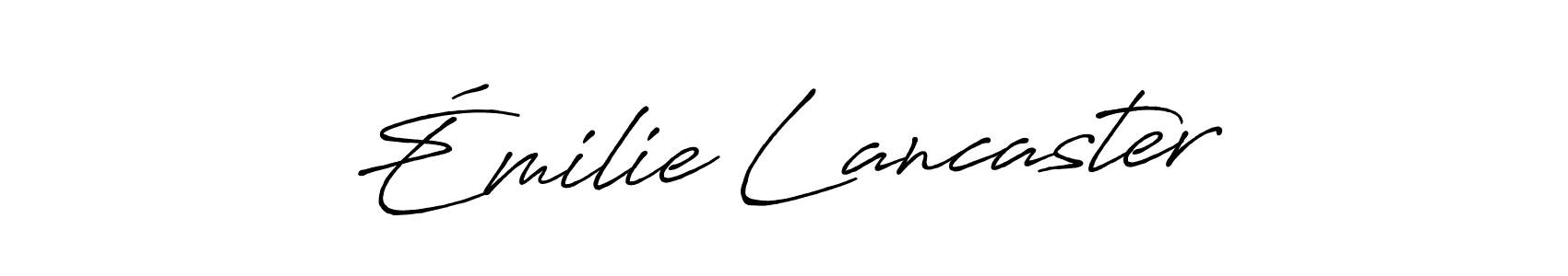 It looks lik you need a new signature style for name Émilie Lancaster. Design unique handwritten (Antro_Vectra_Bolder) signature with our free signature maker in just a few clicks. Émilie Lancaster signature style 7 images and pictures png