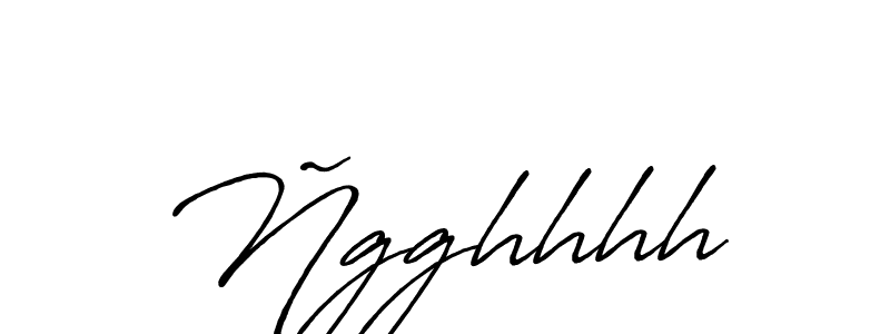 Ñgghhhh stylish signature style. Best Handwritten Sign (Antro_Vectra_Bolder) for my name. Handwritten Signature Collection Ideas for my name Ñgghhhh. Ñgghhhh signature style 7 images and pictures png