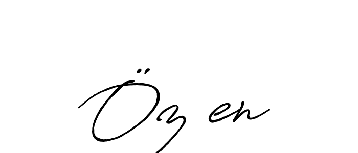 The best way (Antro_Vectra_Bolder) to make a short signature is to pick only two or three words in your name. The name Özşen include a total of six letters. For converting this name. Özşen signature style 7 images and pictures png