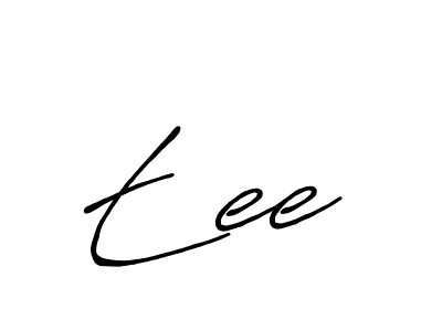Łee stylish signature style. Best Handwritten Sign (Antro_Vectra_Bolder) for my name. Handwritten Signature Collection Ideas for my name Łee. Łee signature style 7 images and pictures png
