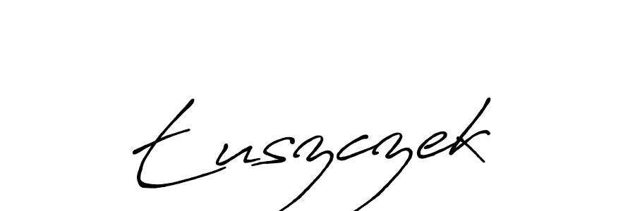 You should practise on your own different ways (Antro_Vectra_Bolder) to write your name (Łuszczek) in signature. don't let someone else do it for you. Łuszczek signature style 7 images and pictures png