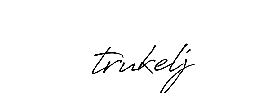 Make a beautiful signature design for name štrukelj. With this signature (Antro_Vectra_Bolder) style, you can create a handwritten signature for free. štrukelj signature style 7 images and pictures png