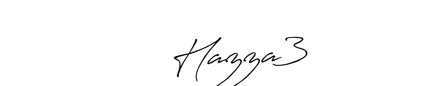 Design your own signature with our free online signature maker. With this signature software, you can create a handwritten (Antro_Vectra_Bolder) signature for name هزاع Hazza3. هزاع Hazza3 signature style 7 images and pictures png