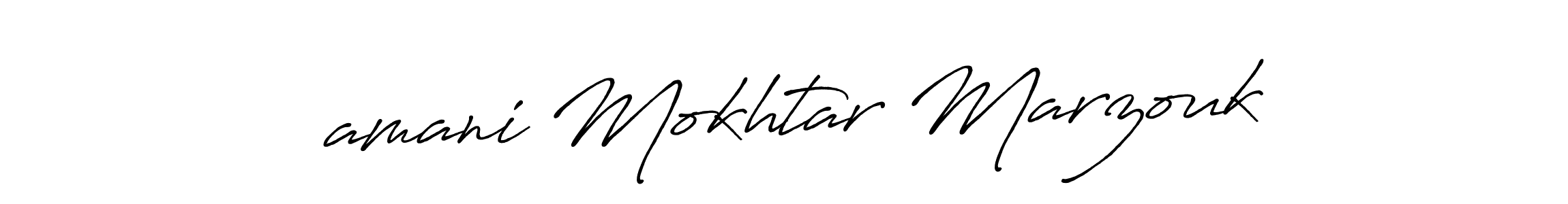 This is the best signature style for the ِamani Mokhtar Marzouk name. Also you like these signature font (Antro_Vectra_Bolder). Mix name signature. ِamani Mokhtar Marzouk signature style 7 images and pictures png