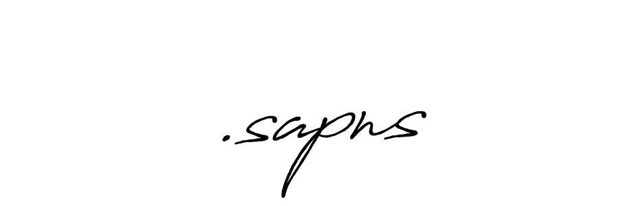 Make a beautiful signature design for name अ.sapns. Use this online signature maker to create a handwritten signature for free. अ.sapns signature style 7 images and pictures png
