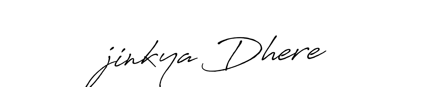 Also we have अjinkya Dhere name is the best signature style. Create professional handwritten signature collection using Antro_Vectra_Bolder autograph style. अjinkya Dhere signature style 7 images and pictures png