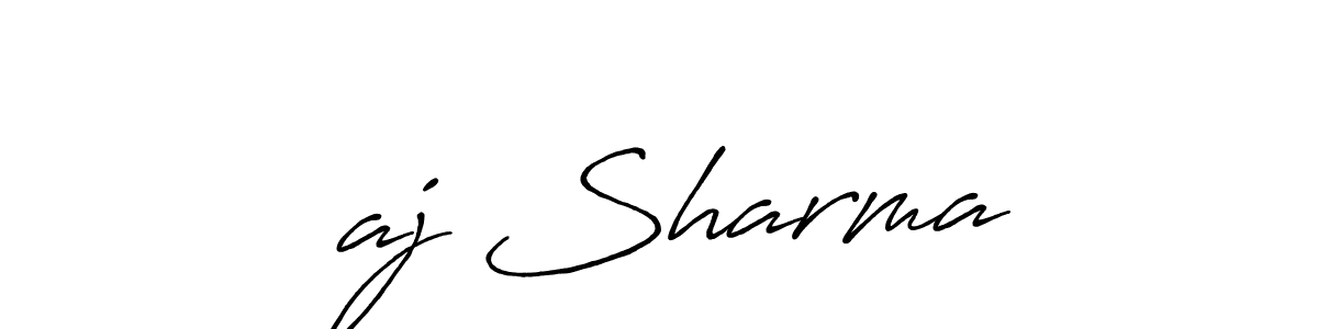 रaj Sharma stylish signature style. Best Handwritten Sign (Antro_Vectra_Bolder) for my name. Handwritten Signature Collection Ideas for my name रaj Sharma. रaj Sharma signature style 7 images and pictures png