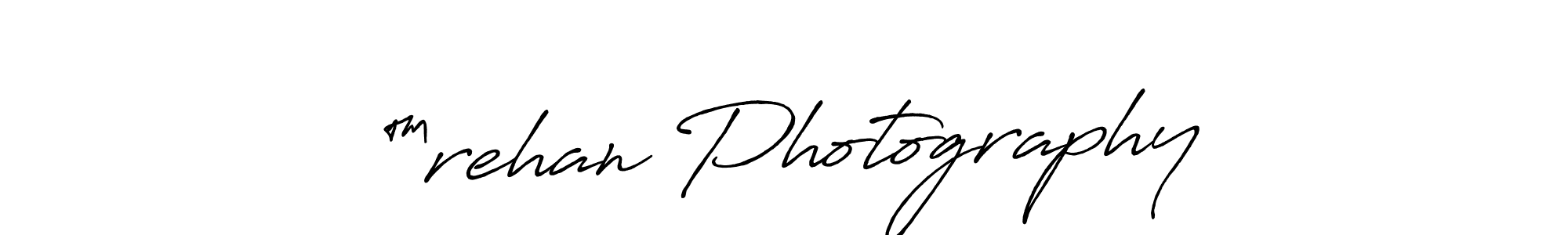 Antro_Vectra_Bolder is a professional signature style that is perfect for those who want to add a touch of class to their signature. It is also a great choice for those who want to make their signature more unique. Get ™rehan Photography name to fancy signature for free. ™rehan Photography signature style 7 images and pictures png
