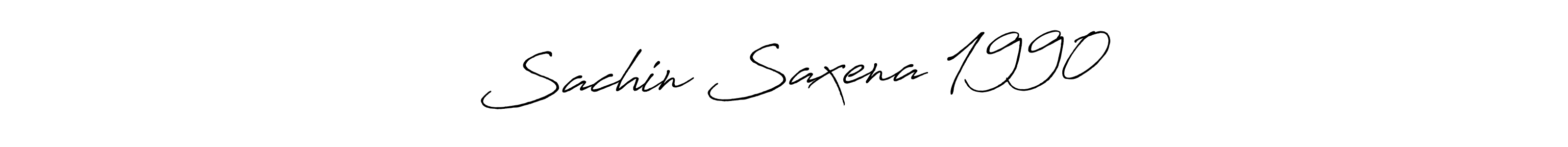 It looks lik you need a new signature style for name ♥️ Sachin Saxena 1990 ♥️. Design unique handwritten (Antro_Vectra_Bolder) signature with our free signature maker in just a few clicks. ♥️ Sachin Saxena 1990 ♥️ signature style 7 images and pictures png