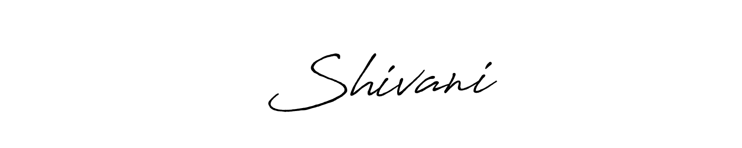Antro_Vectra_Bolder is a professional signature style that is perfect for those who want to add a touch of class to their signature. It is also a great choice for those who want to make their signature more unique. Get ✧ Shivani ✧ name to fancy signature for free. ✧ Shivani ✧ signature style 7 images and pictures png