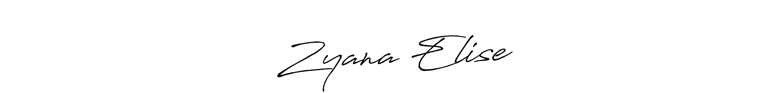 Use a signature maker to create a handwritten signature online. With this signature software, you can design (Antro_Vectra_Bolder) your own signature for name ❣︎ Zyana Elise ❣︎. ❣︎ Zyana Elise ❣︎ signature style 7 images and pictures png