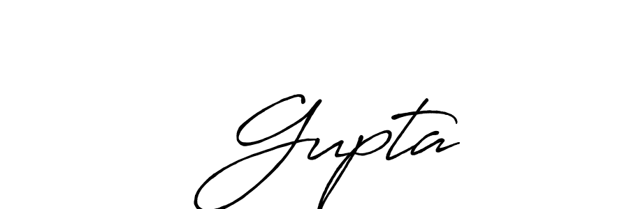 Design your own signature with our free online signature maker. With this signature software, you can create a handwritten (Antro_Vectra_Bolder) signature for name ⭐ Gupta. ⭐ Gupta signature style 7 images and pictures png