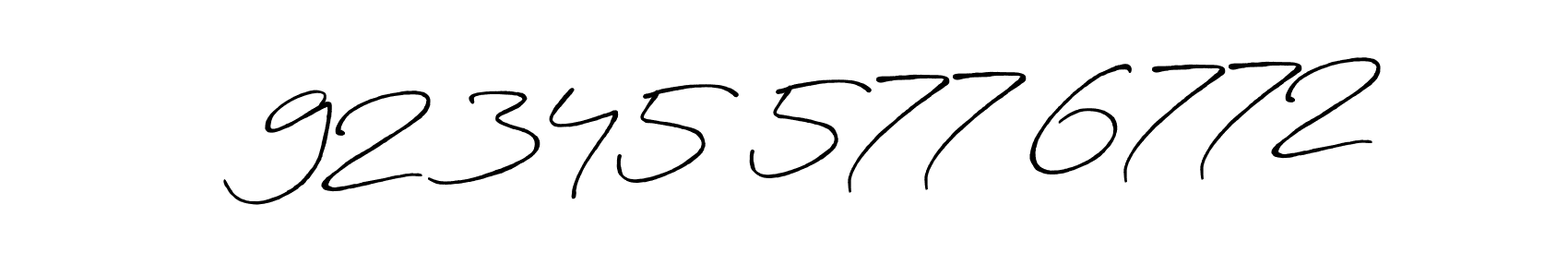 Use a signature maker to create a handwritten signature online. With this signature software, you can design (Antro_Vectra_Bolder) your own signature for name   92 345 577 6772.   92 345 577 6772 signature style 7 images and pictures png